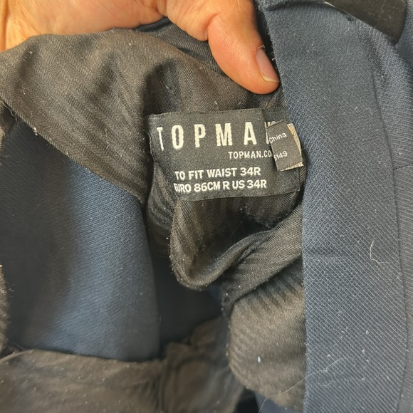Topman Slacks 34 Regular - Picture 2 of 3